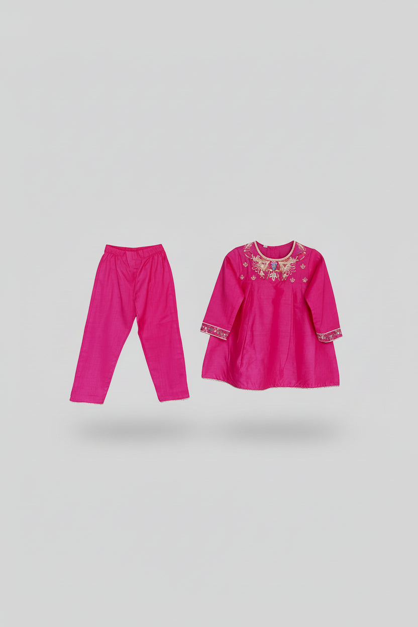 Embroider girl eastern wear