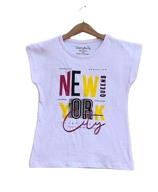 New york city queen Girls T-shirt