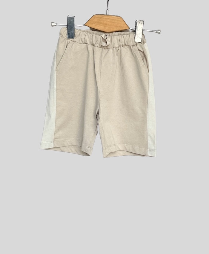 Boys oversized relax fit polo shirt and short set