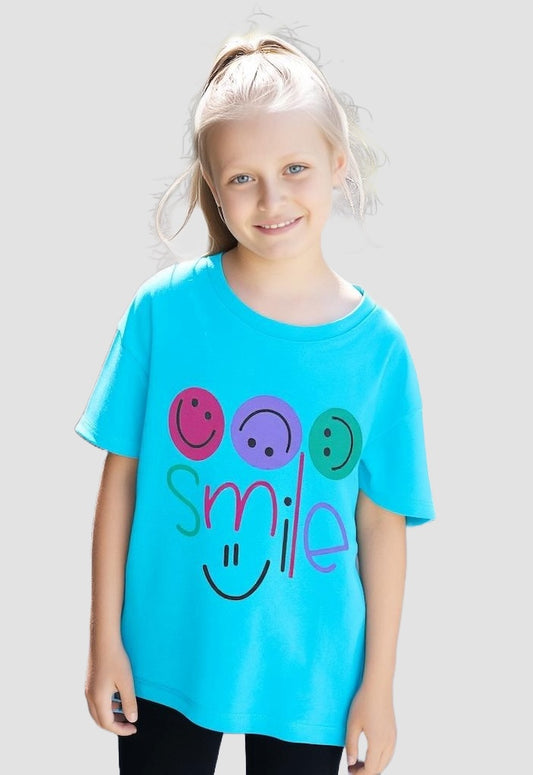 smile oversized drop shoulder top