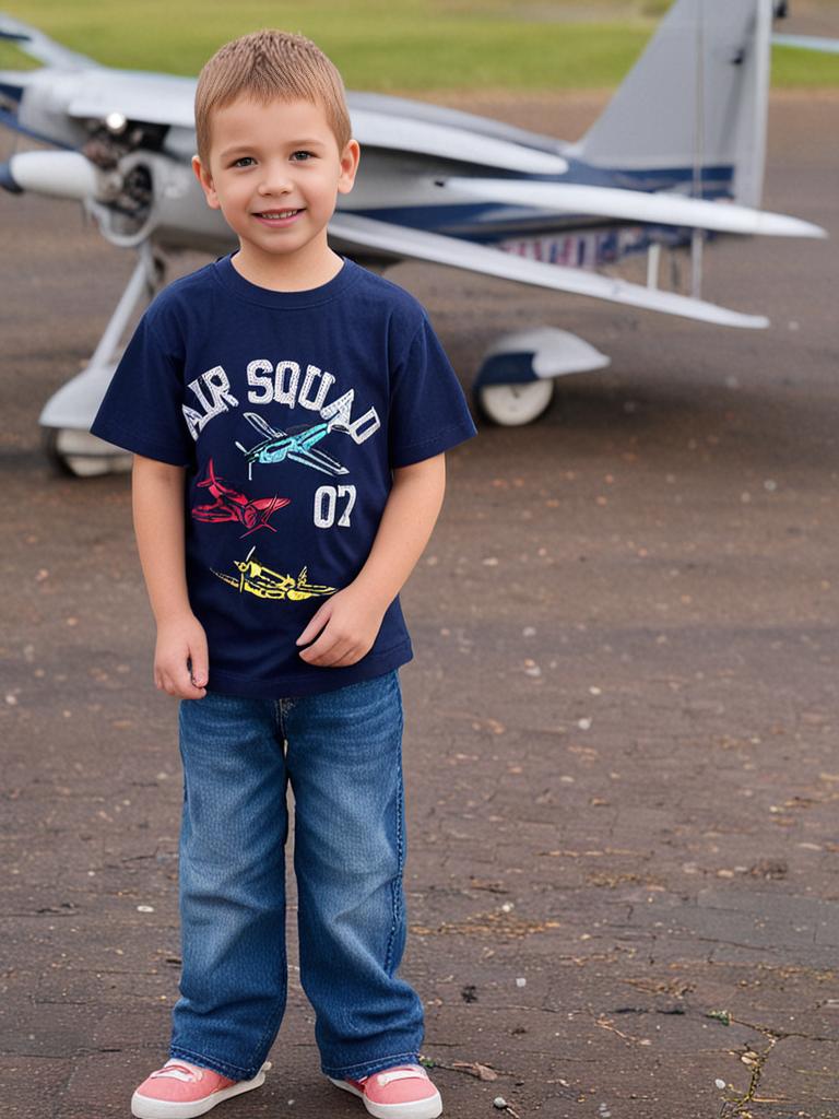Aeroplane kids T-shirt