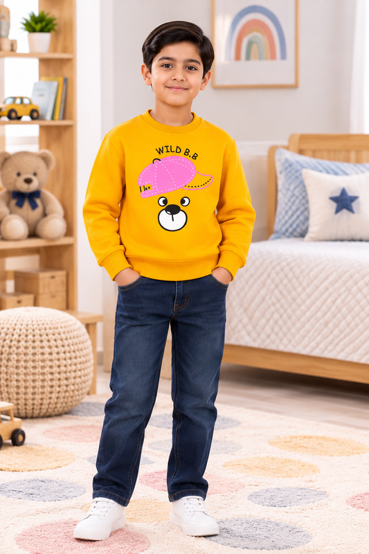 Wild BB print sweatshirt