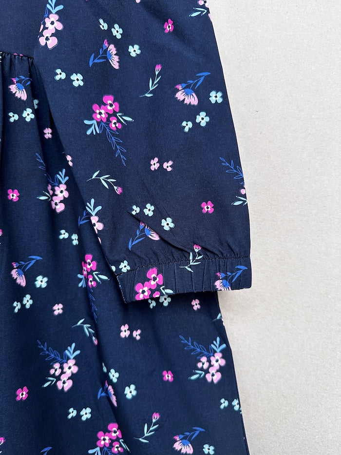 BloomTiered knee length dress