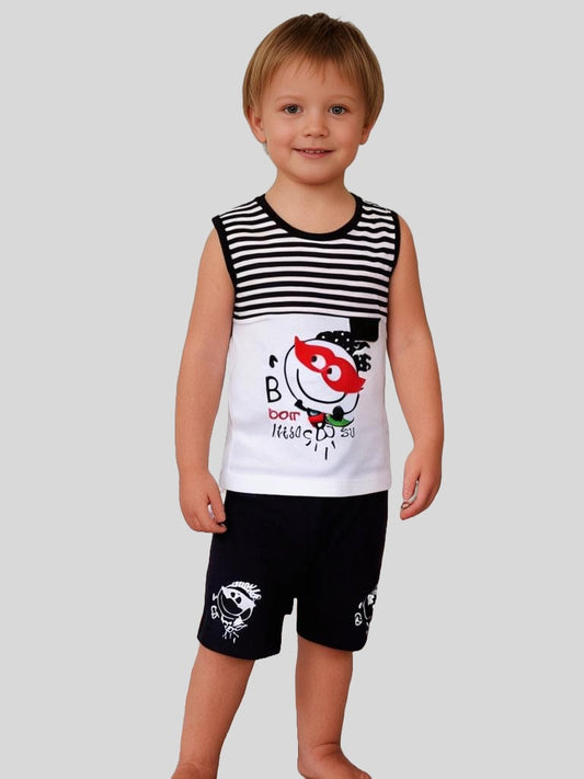 Boys Minions T-shirt Shorts Set