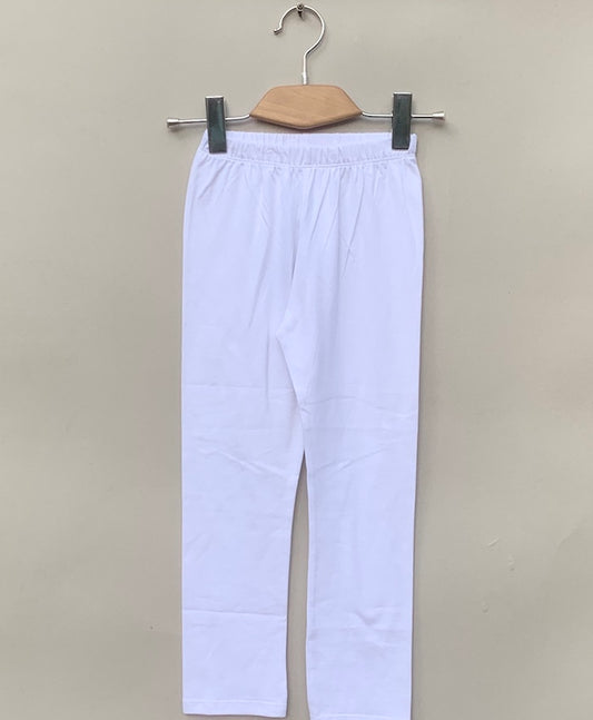 White stretch Tights