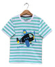 baby boy wings wheel T-shirt