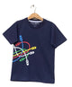 infant car racing print t-shirt