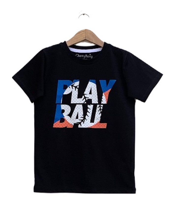 Play ball boys T-shirt