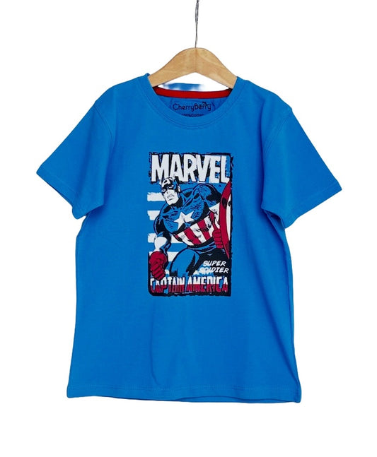 Captain america kids Tee