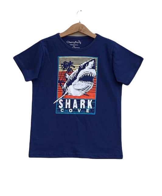 shark cove boy t-shirt