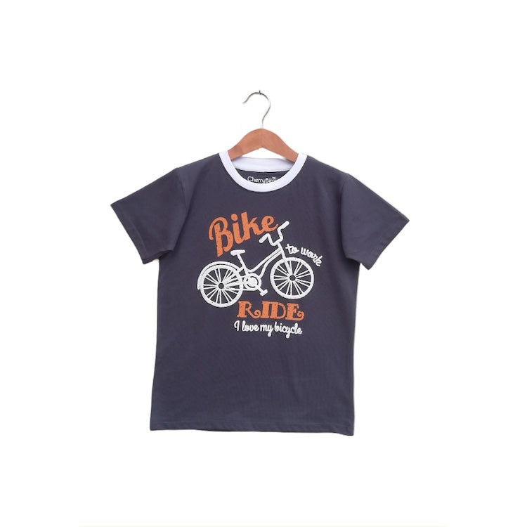 kids Boys Bike ride T-shirt