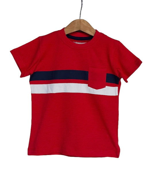 Pocket striped Tee