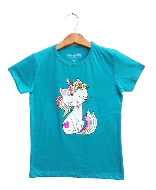Pretty cat t-shirt