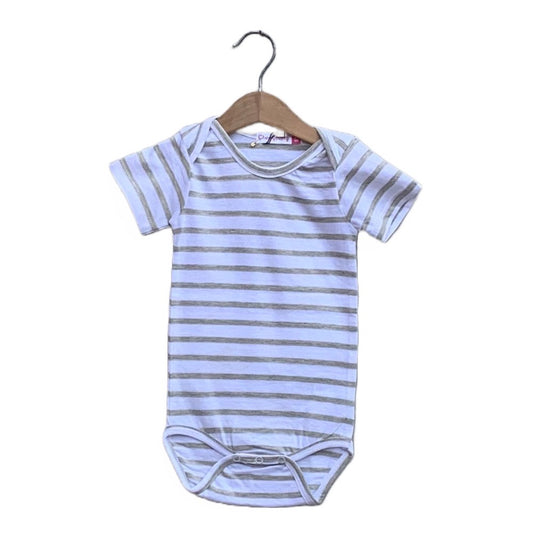 Unisex baby Striped Romper