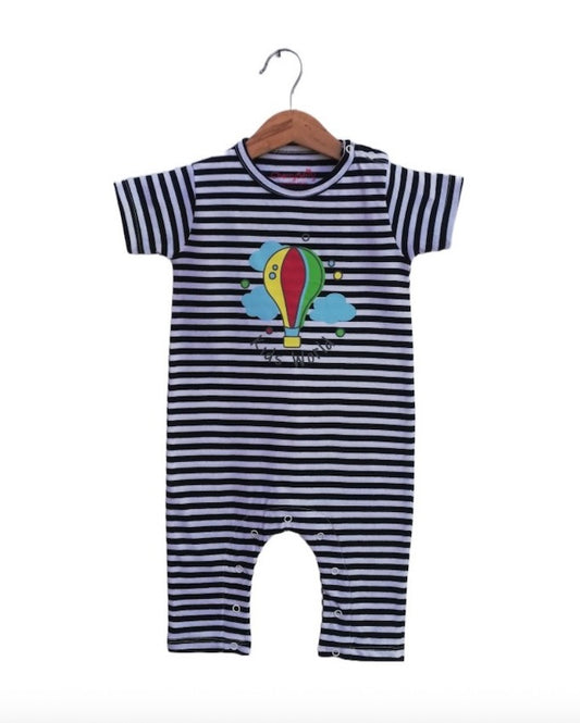 unisex infant Striped soft Romper