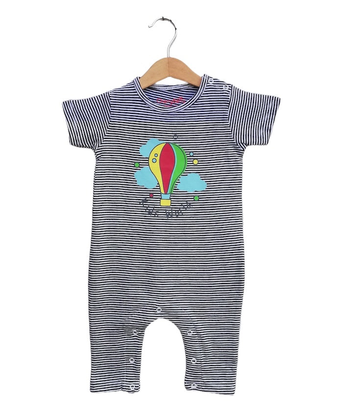 unisex Baby Striped full Romper
