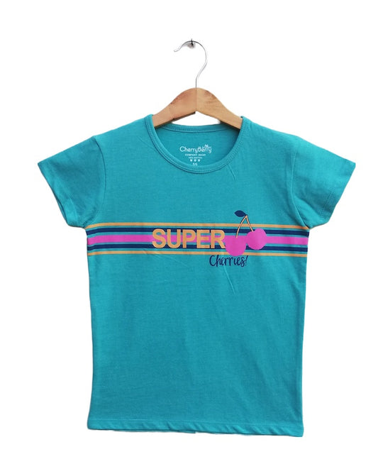 Super cherry girls t-shirt