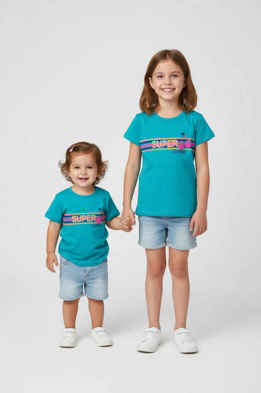 Super cherry girls t-shirt