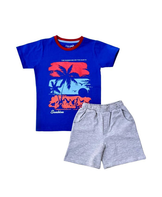 Boys T-shirt Shorts Set