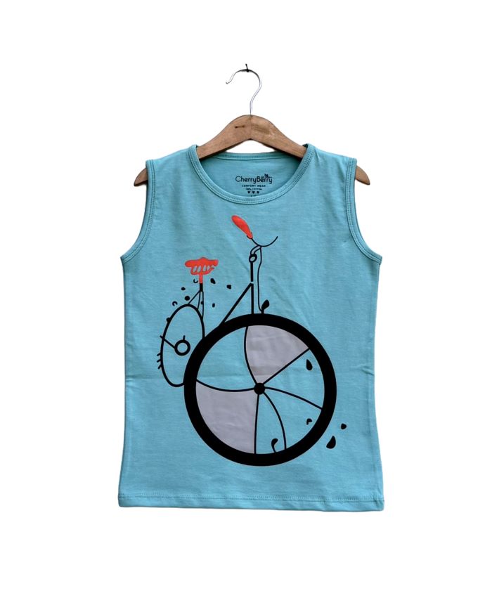 Boys Cycling Printed vest