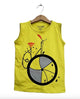 Boys Cycling Printed Sleeveless Tee