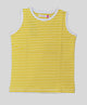Boys striped sleeveless t-shirt