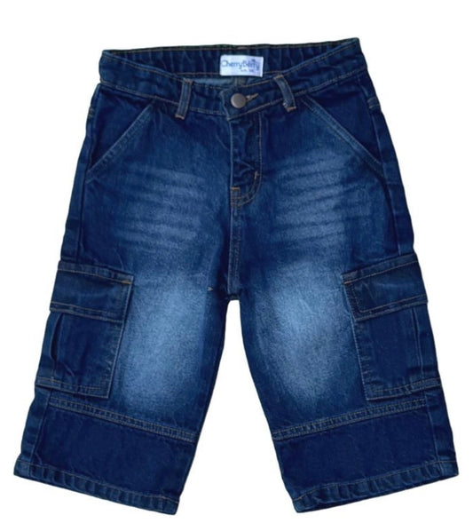 Baby Boys cargo Denim Shorts