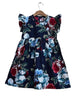 Baby Girls cotton flower print Frock