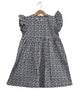 Girls cotton leopard print dress
