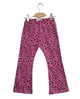 allover printed flared Knit trouser
