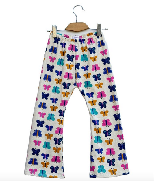 butterfly flared leg trouser