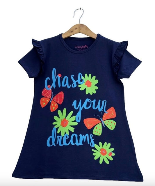 Chase your dream girl t shirt