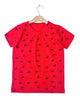 Girls allover carton Printed T-shirt