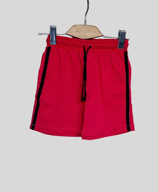 strips orange boys short