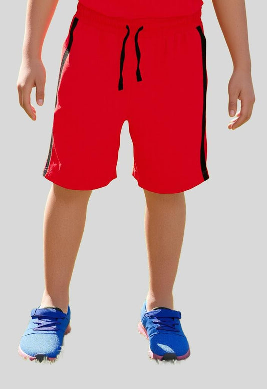 strips orange boys short