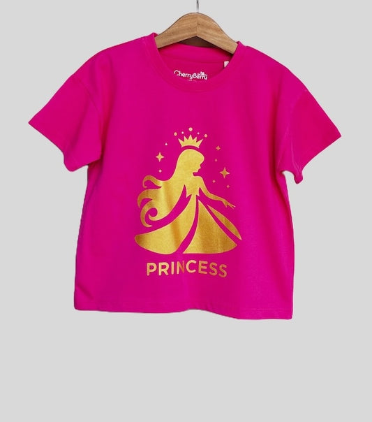 Princess oversized drop shoulder t-shirt