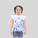 Always lovely floral girls t-shirt