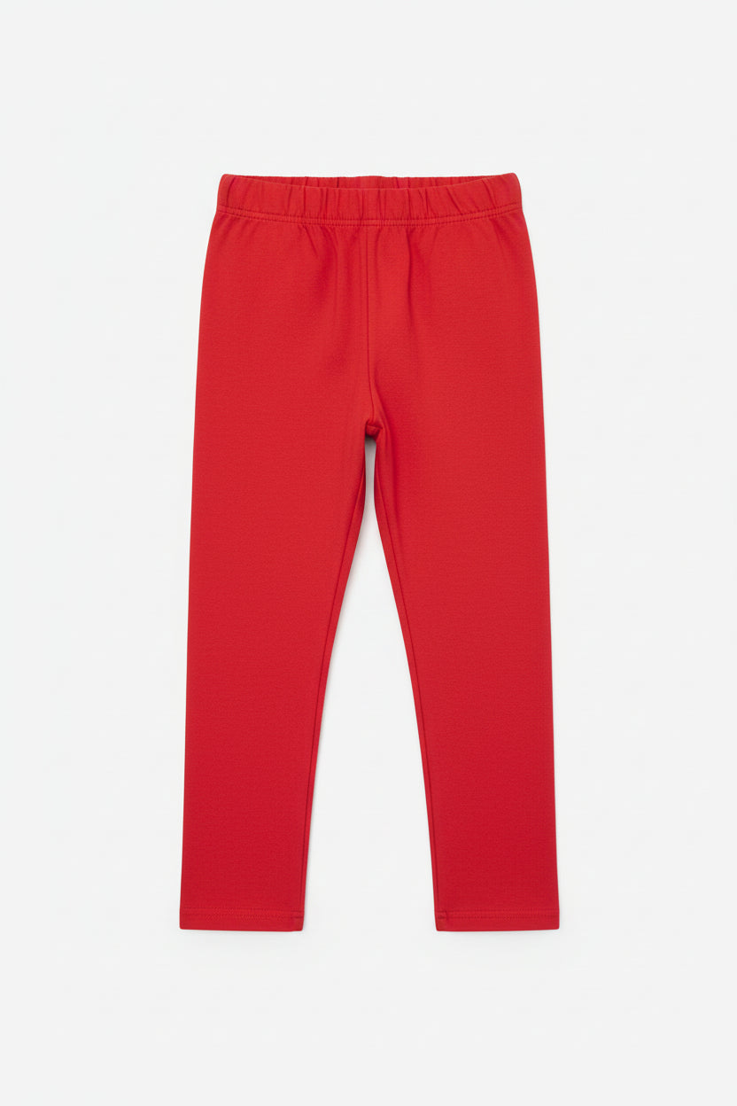 Girls Red stretch Tights