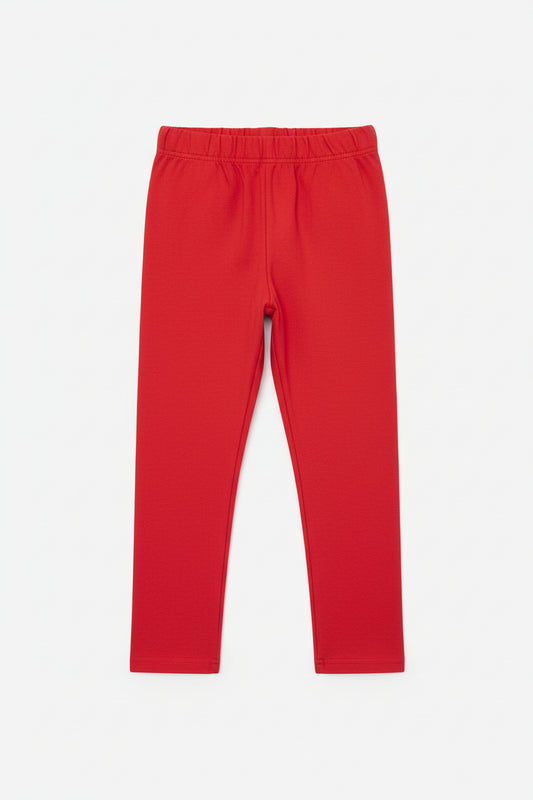 Girls Red stretch Tights