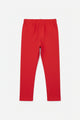 Girls Red stretch Tights
