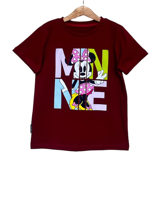 minnie drop shoulder T-shirts