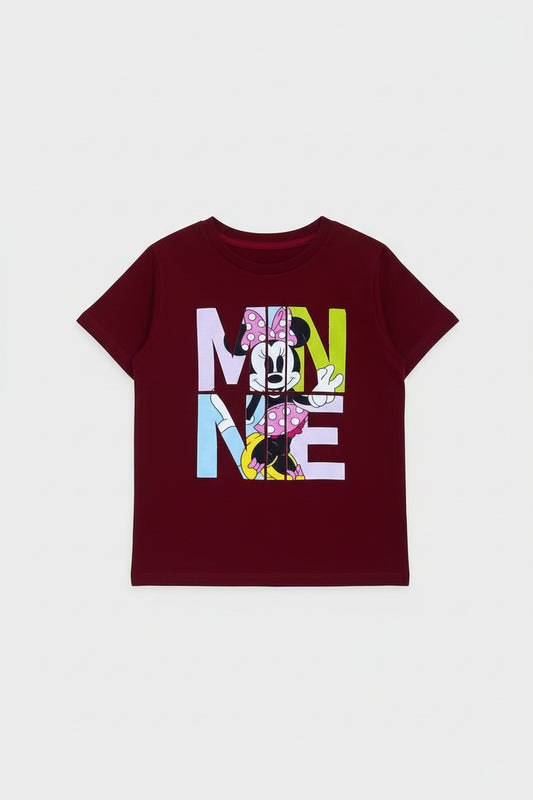 minnie drop shoulder T-shirts