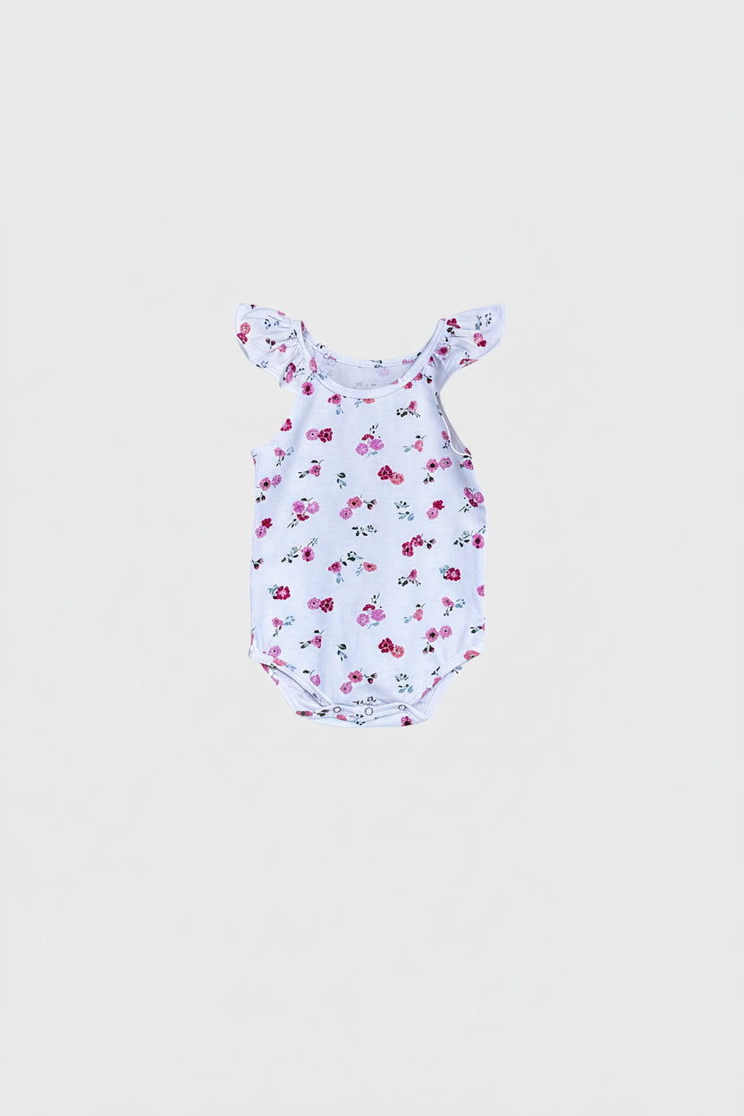 Rose baby Romper
