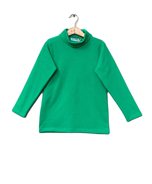 Unisex stretch baby High neck T-shirt