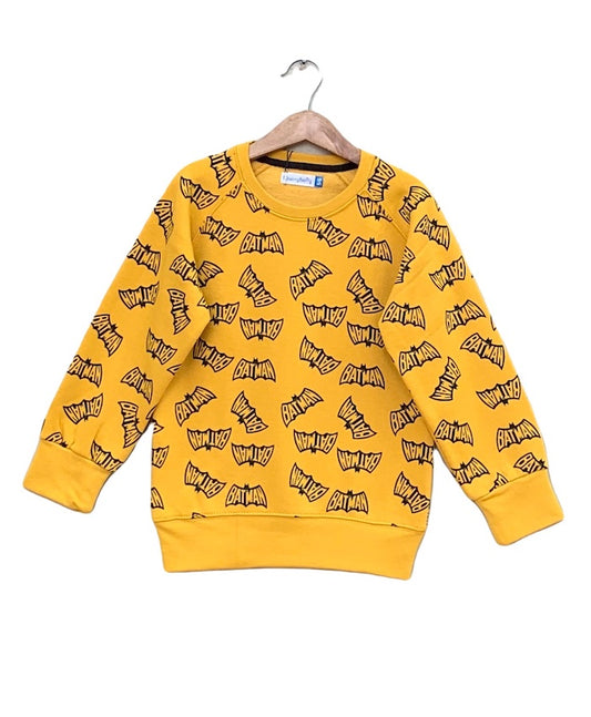 Batman print boys sweatshirt