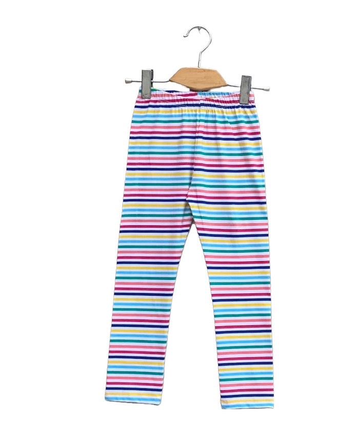 colourful strips Stretch tights
