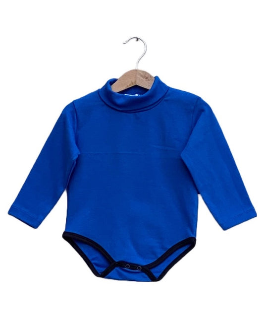 Baby Plain High Neck Romper