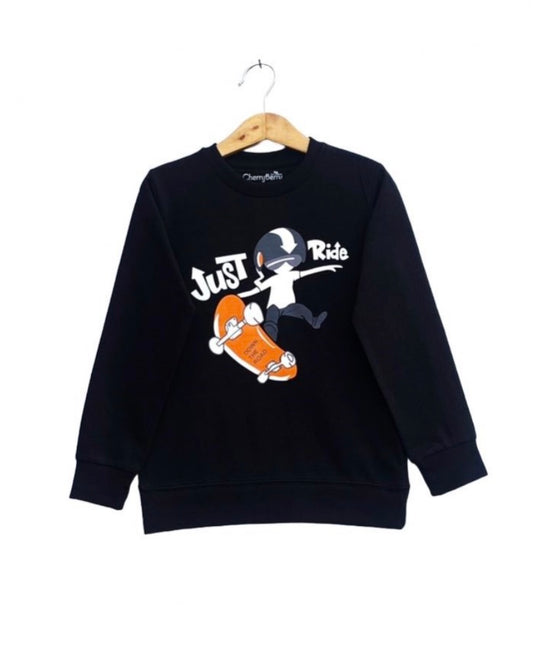 Just Ride baby boys sweatshirt