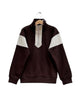 Boys fashion zipper sweatshirt