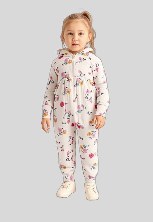 Baby Girls allover printed Romper